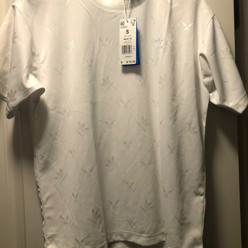 New with tags! White Ninja Adidas Shirt